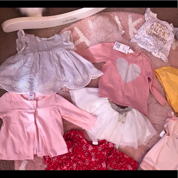 🧁 13 adorable piece girls great bundle dress lot - Picture 2 of 8